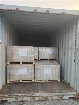 필리핀 고객이 내화 점토 벽돌 138톤 주문