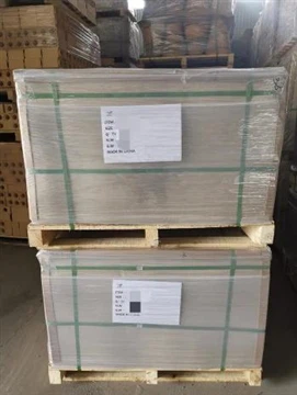 한국 고객이 주문한 14톤 내화점토 내화 벽돌