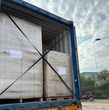 러시아 고객이 5*40HQ 컨테이너 세라믹 섬유 제품을 주문했습니다.